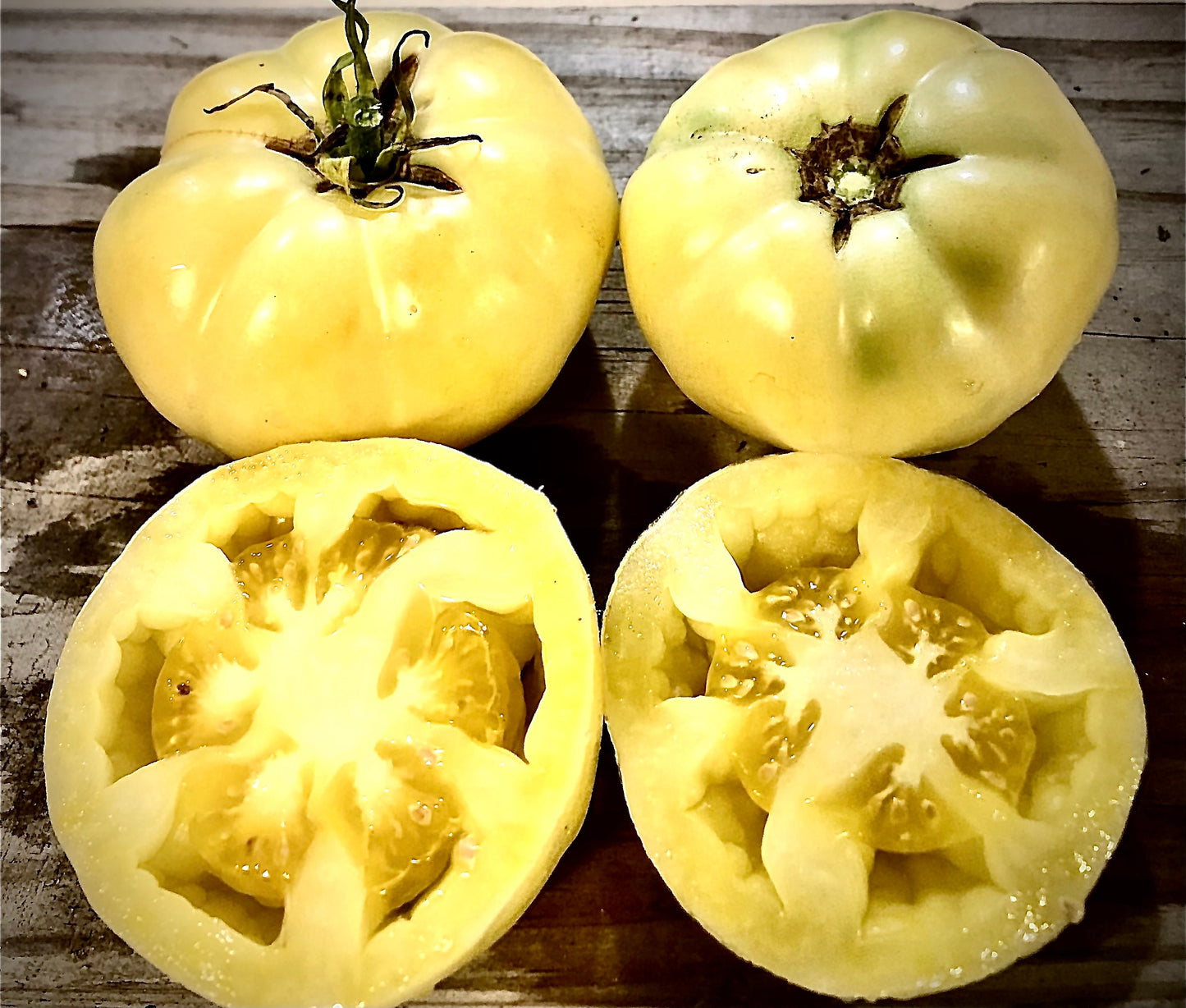 White Tomesol -Non GMO- Heirloom Tomato Seeds (10+ Seeds)