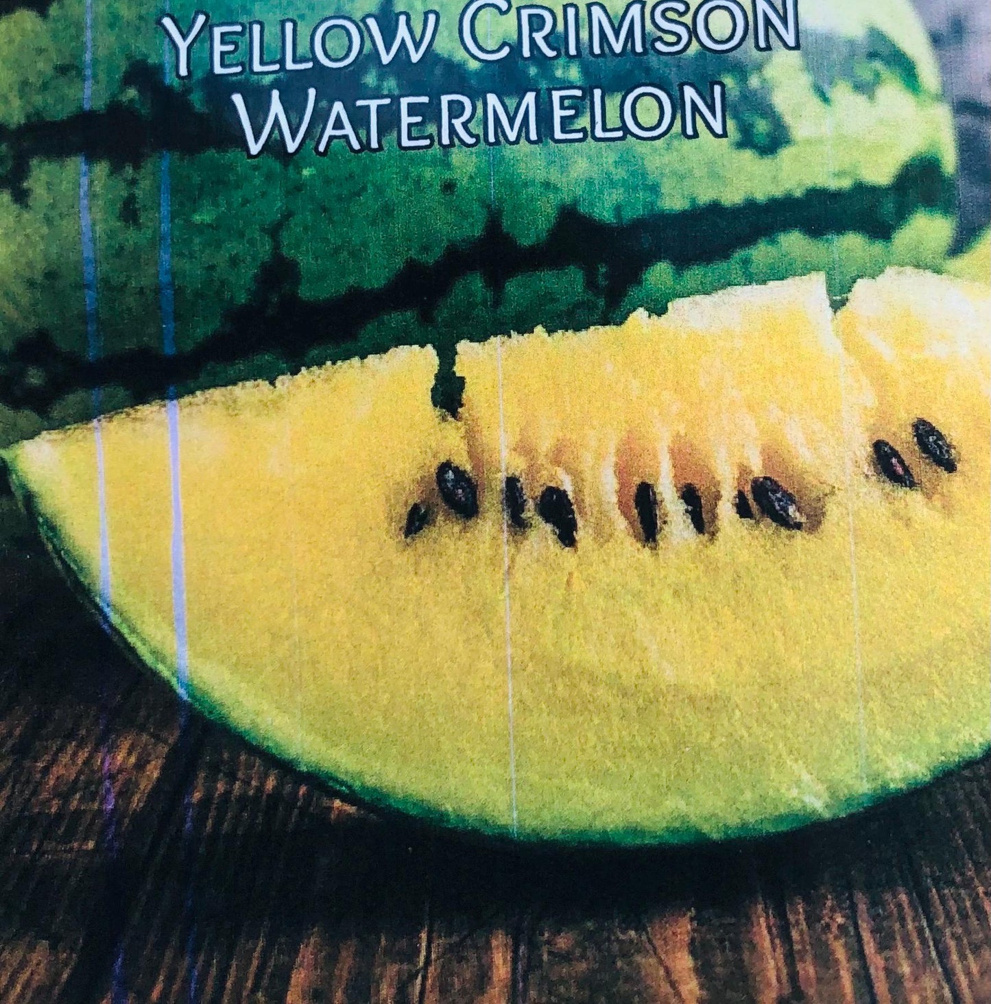 Yellow Crimson - Watermelon Seeds